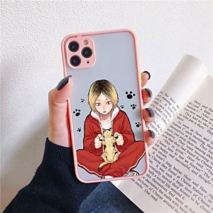 Матовый прозрачный чехол для телефона iPhone 14 Anime
